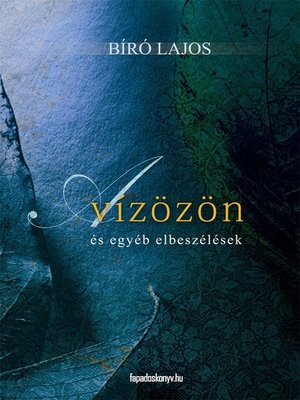 cover image of A vízözön